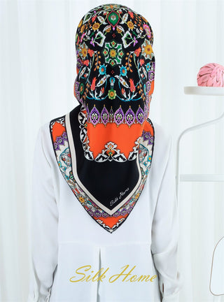 Silk Home %100 Twill İpek Eşarp 11205-07