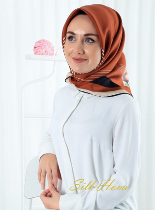 Silk Home %100 Twill İpek Eşarp 11206-02