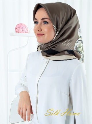 Silk Home %100 Twill İpek Eşarp 11206-04