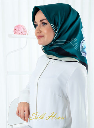 Silk Home %100 Twill İpek Eşarp 11206-10