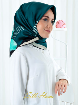 Silk Home %100 Twill İpek Eşarp 11206-10