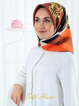 Silk Home %100 Twill İpek Eşarp 11208-09