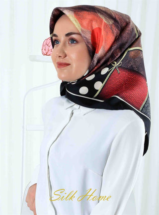 Silk Home %100 Twill İpek Eşarp 11217-05