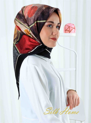 Silk Home %100 Twill İpek Eşarp 11217-05