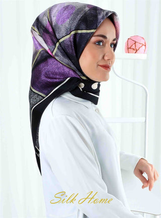 Silk Home %100 Twill İpek Eşarp 11217-08
