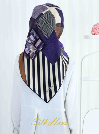Silk Home 100% Twill Silk Scarf 11218-07