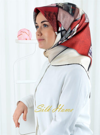 Silk Home %100 Twill İpek Eşarp 11218-11