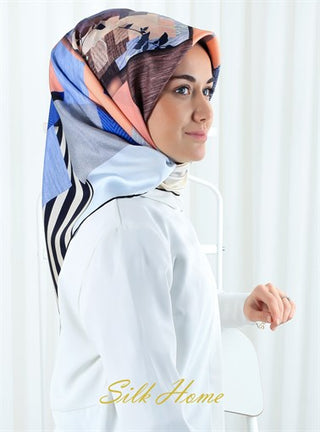 Silk Home %100 Twill İpek Eşarp 11218-12
