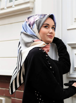 Silk Home %100 Twill İpek Eşarp 11218-14