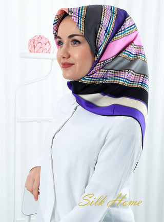Silk Home 100% Twill Silk Scarf 11224-01