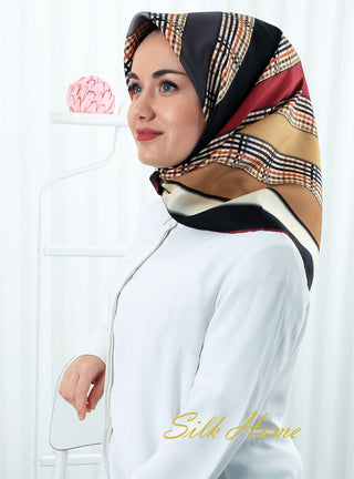 Silk Home %100 Twill İpek Eşarp 11224-04