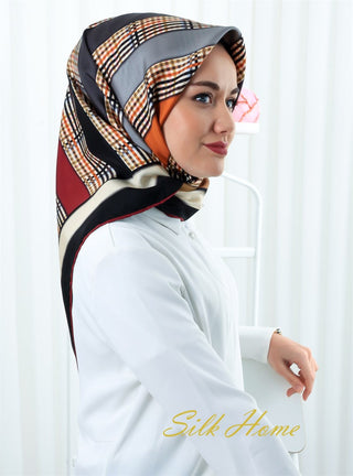 Silk Home %100 Twill İpek Eşarp 11224-04