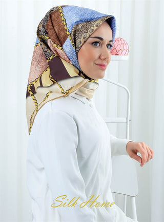 Silk Home 100% Twill Silk Scarf 11232-01