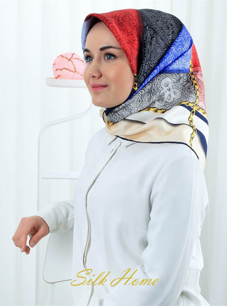 Silk Home 100% Twill Silk Scarf 11232-04