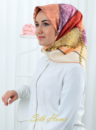 Silk Home %100 Twill İpek Eşarp 11232-05