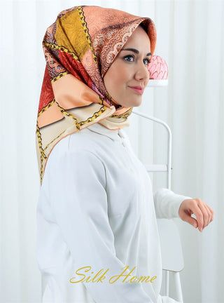 Silk Home %100 Twill İpek Eşarp 11232-05