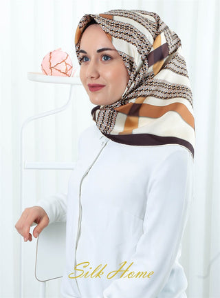 Silk Home %100 Twill İpek Eşarp 11239-04