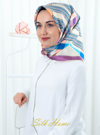 Silk Home 100% Twill Silk Scarf 11239-08