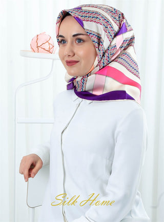 Silk Home %100 Twill İpek Eşarp 11239-12