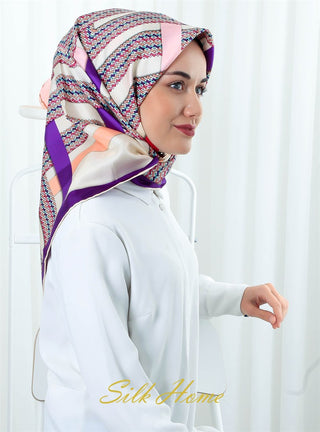 Silk Home %100 Twill İpek Eşarp 11239-12