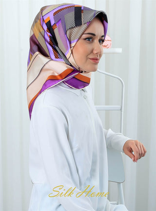 Silk Home %100 Twill İpek Eşarp 11247-12