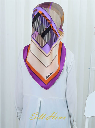 Silk Home %100 Twill İpek Eşarp 11247-12