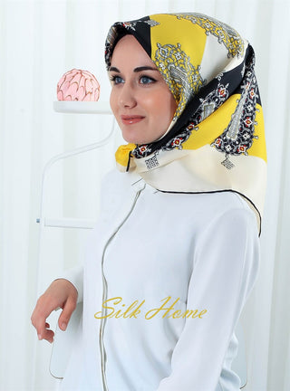 Silk Home %100 Twill İpek Eşarp 11249-12