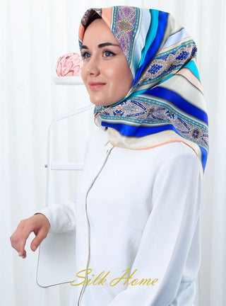 Silk Home 100% Twill Silk Scarf 11253-04
