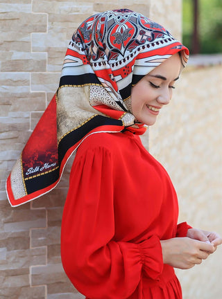 Silk Home %100 Twill İpek Eşarp 11256-02