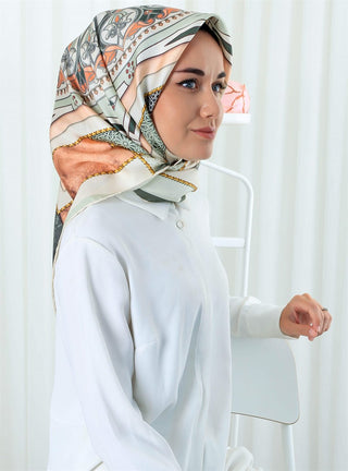 Silk Home %100 Twill İpek Eşarp 11256-03