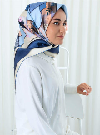 Silk Home 100% Twill Silk Scarf 11257-01