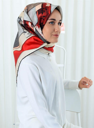 Silk Home %100 Twill İpek Eşarp 11257-05
