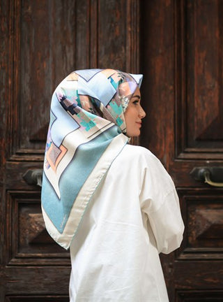 Silk Home %100 Twill İpek Eşarp 11257-08