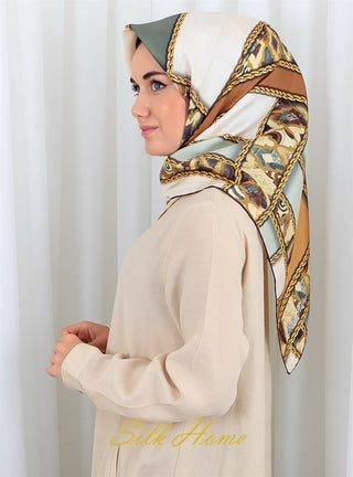 Silk Home 100% Twill Silk Scarf 11261-09