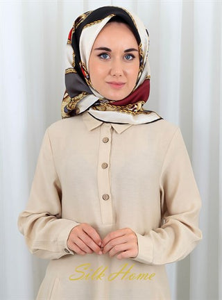 Silk Home %100 Twill İpek Eşarp 11261-12