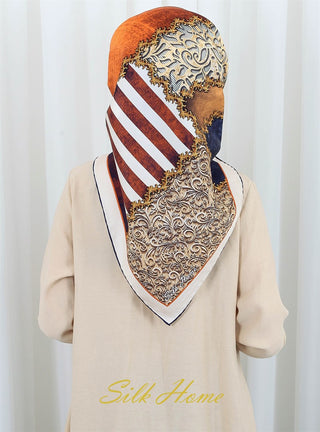 Silk Home %100 Twill İpek Eşarp 11264-02