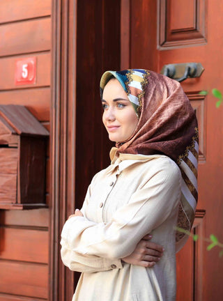 Silk Home %100 Twill İpek Eşarp 11264-08
