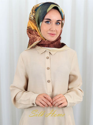 Silk Home %100 Twill İpek Eşarp 11264-08