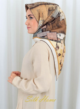 Silk Home %100 Twill İpek Eşarp 11265-07