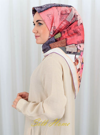 Silk Home 100% Twill Silk Scarf 11265-08