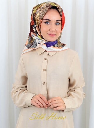 Silk Home %100 Twill İpek Eşarp 11265-09