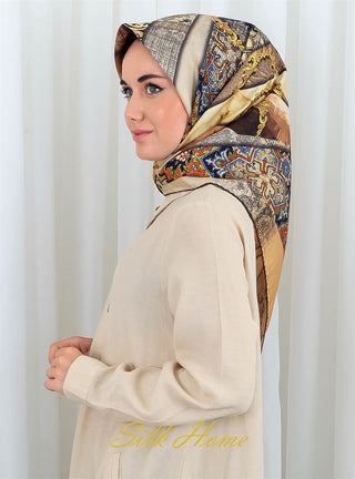 Silk Home 100% Twill Silk Scarf 11267-02