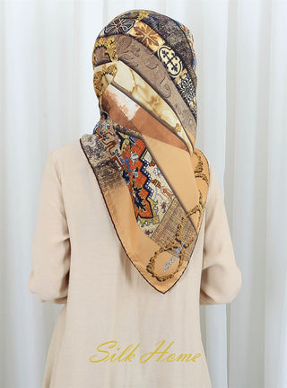 Silk Home 100% Twill Silk Scarf 11267-02
