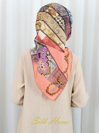 Silk Home 100% Twill Silk Scarf 11267-04