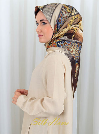 Silk Home %100 Twill İpek Eşarp 11267-12