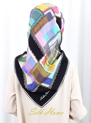 Silk Home 100% Twill Silk Scarf 11275-04