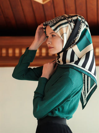 Silk Home %100 Twill İpek Eşarp 11276-04