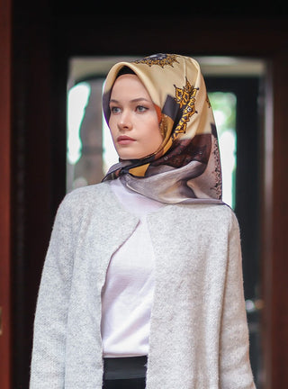 Silk Home %100 Twill İpek Eşarp 11277-07