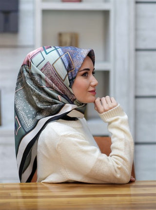 Silk Home 100% Twill Silk Scarf 11282-07