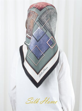 Silk Home 100% Twill Silk Scarf 11282-07